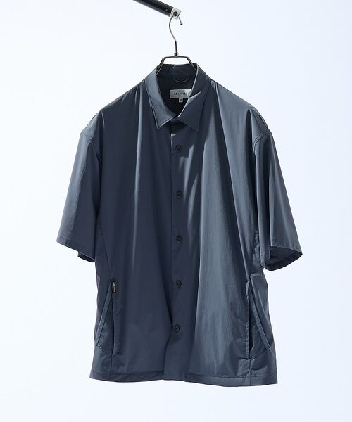 ABAHOUSE / アバハウス シャツ・ブラウス | 【セットアップ対応】CORDURA  ユーティリティ シャツジャケット/軽量 ス（チャコールグレー）