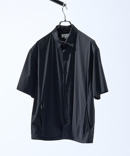 ABAHOUSE / アバハウス シャツ・ブラウス | 【セットアップ対応】CORDURA  ユーティリティ シャツジャケット/軽量 ス（ブラック）