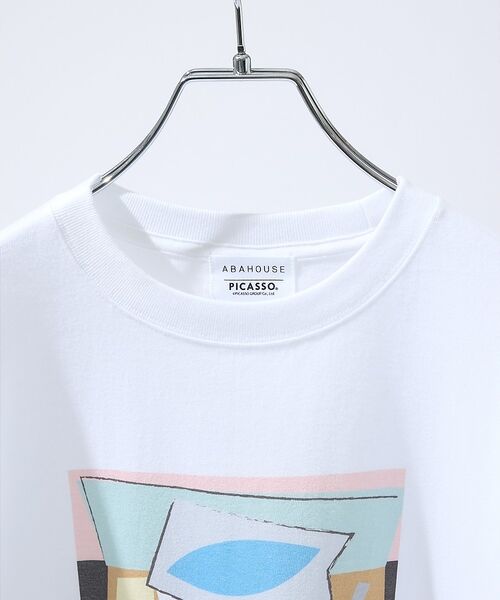 ABAHOUSE / アバハウス Tシャツ | 【PABLO PICASSO】別注 インスパイアアート Tシャツ【予約】 | 詳細2