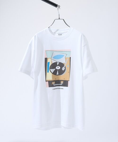 ABAHOUSE / アバハウス Tシャツ | 【PABLO PICASSO】別注 インスパイアアート Tシャツ | 詳細9