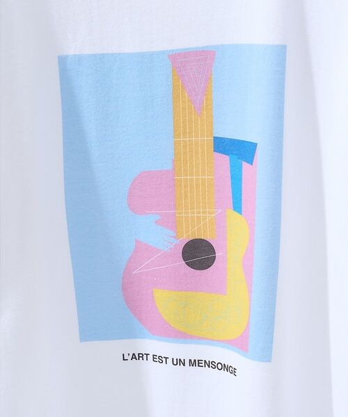 ABAHOUSE / アバハウス Tシャツ | 【PABLO PICASSO】別注 インスパイアアート Tシャツ【予約】 | 詳細10