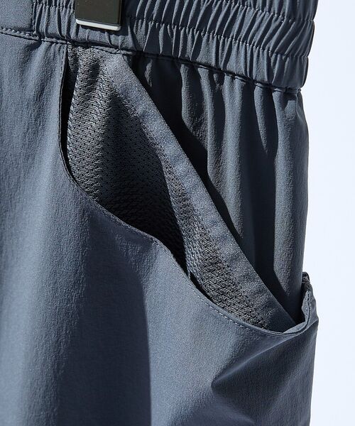 ABAHOUSE / アバハウス ショート・ハーフ・半端丈パンツ | 【セットアップ対応】CORDURA  ユーティリティ ショートパンツ / 軽量 | 詳細2