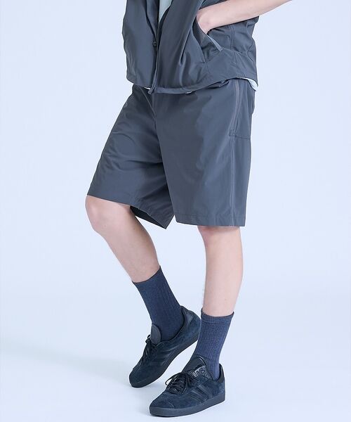 ABAHOUSE / アバハウス ショート・ハーフ・半端丈パンツ | 【セットアップ対応】CORDURA  ユーティリティ ショートパンツ / 軽量 | 詳細3