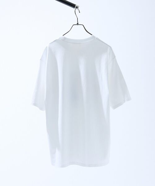 ABAHOUSE / アバハウス Tシャツ | WEEKEND BREAKFAST プリントTシャツ / オーバーサイズ/ LE | 詳細3