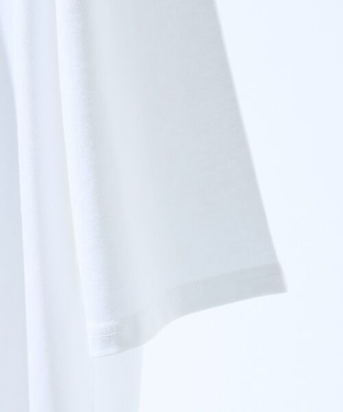 ABAHOUSE / アバハウス Tシャツ | WEEKEND BREAKFAST プリントTシャツ / オーバーサイズ/ LE | 詳細6