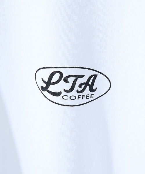 ABAHOUSE / アバハウス Tシャツ | COFFEE CLUB バックプリントTシャツ / オーバーサイズ/ LE TR | 詳細6