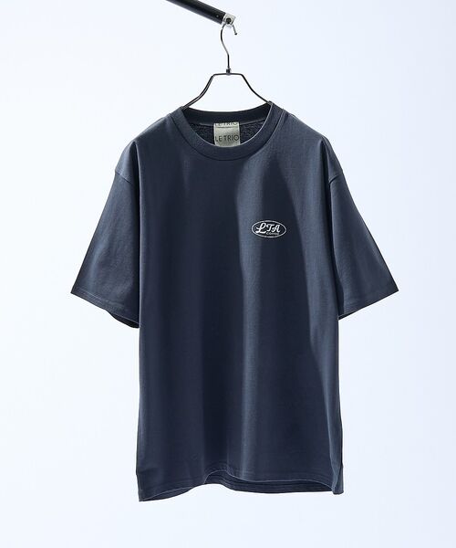 ABAHOUSE / アバハウス Tシャツ | COFFEE CLUB バックプリントTシャツ / オーバーサイズ/ LE TR（ブラック）