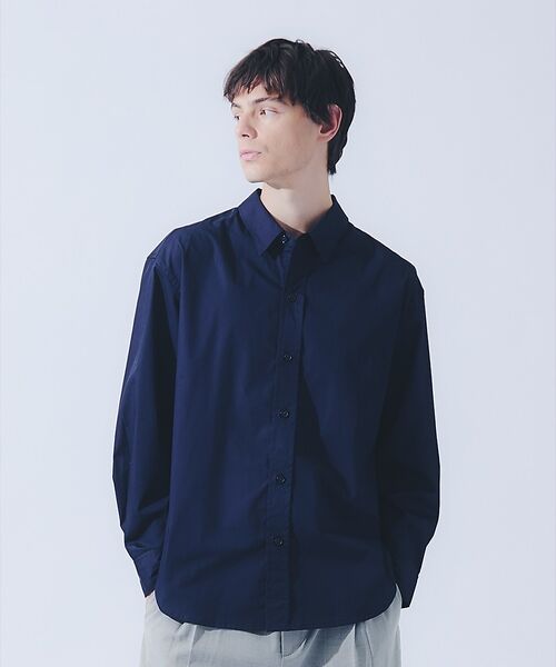 ABAHOUSE / アバハウス シャツ・ブラウス | 【JAMES FABRIC】サイドガゼット レギュラーカラーシャツ / オーバー | 詳細26