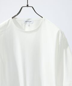 ABAHOUSE / アバハウス Tシャツ | 圧着 シームレスTシャツ / リラックスフィット