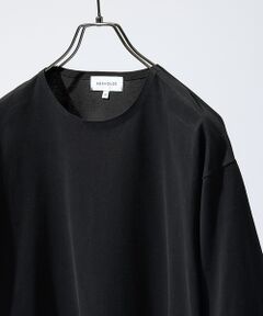 ABAHOUSE / アバハウス Tシャツ | 圧着 シームレスTシャツ / リラックスフィット