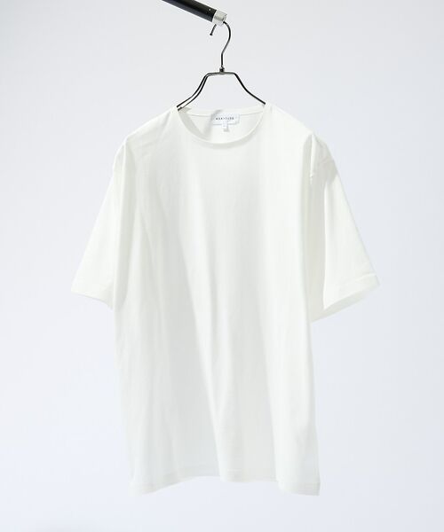 ABAHOUSE / アバハウス Tシャツ | 圧着 シームレスTシャツ / リラックスフィット | 詳細2