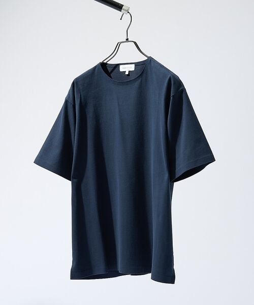 ABAHOUSE / アバハウス Tシャツ | 圧着 シームレスTシャツ / リラックスフィット | 詳細6