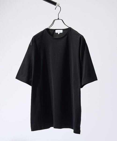 ABAHOUSE / アバハウス Tシャツ | 圧着 シームレスTシャツ / リラックスフィット | 詳細13