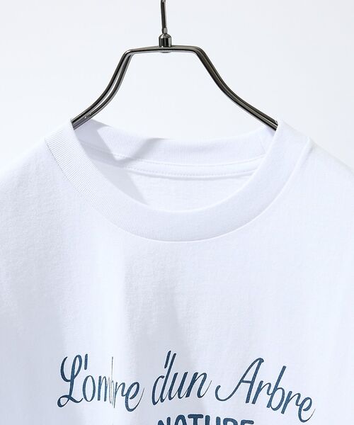 ABAHOUSE / アバハウス Tシャツ | SCENE GRAPHIC ロゴプリントTシャツ / リラックスフィット【予約】 | 詳細4