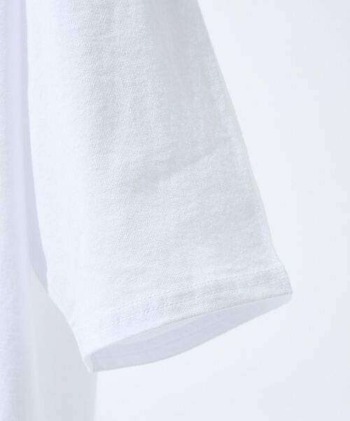 ABAHOUSE / アバハウス Tシャツ | SCENE GRAPHIC ロゴプリントTシャツ / リラックスフィット【予約】 | 詳細5