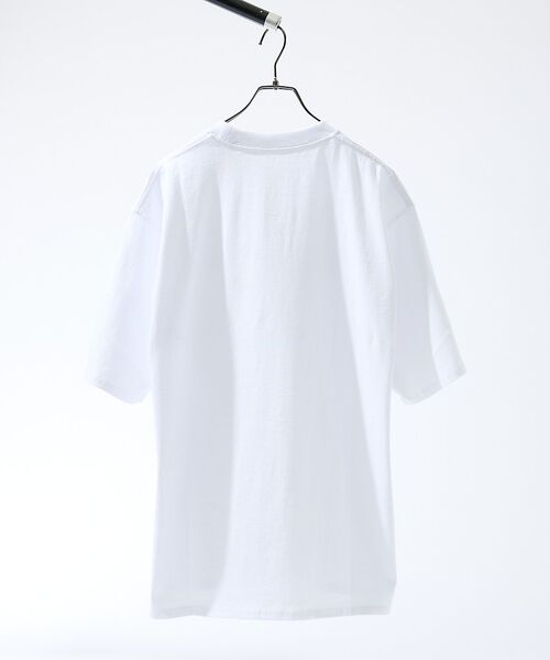 ABAHOUSE / アバハウス Tシャツ | SCENE GRAPHIC ロゴプリントTシャツ / リラックスフィット【予約】 | 詳細6