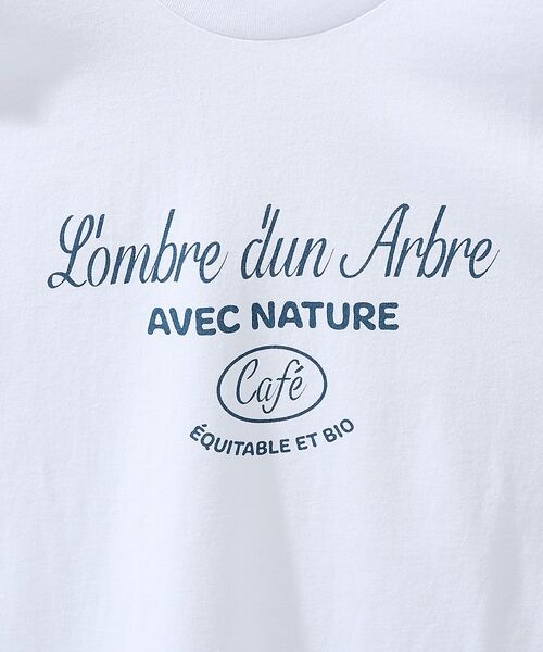 ABAHOUSE / アバハウス Tシャツ | SCENE GRAPHIC ロゴプリントTシャツ / リラックスフィット | 詳細7