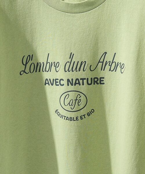 ABAHOUSE / アバハウス Tシャツ | SCENE GRAPHIC ロゴプリントTシャツ / リラックスフィット【予約】 | 詳細8