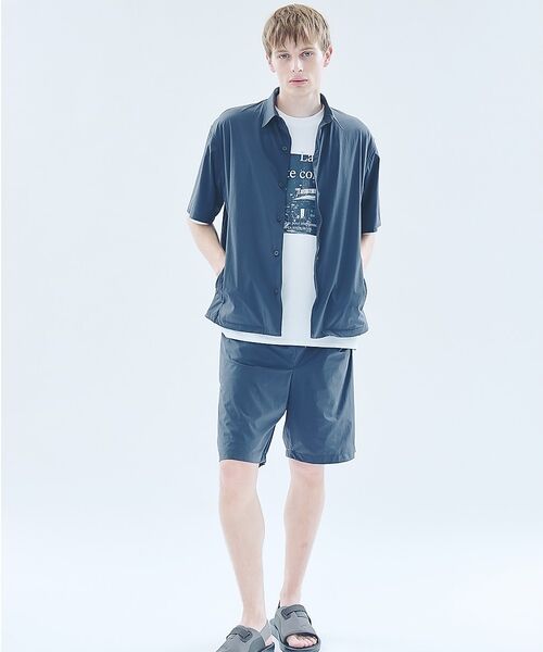 ABAHOUSE / アバハウス Tシャツ | SCENE GRAPHIC フォトTシャツ / リラックスフィット | 詳細12