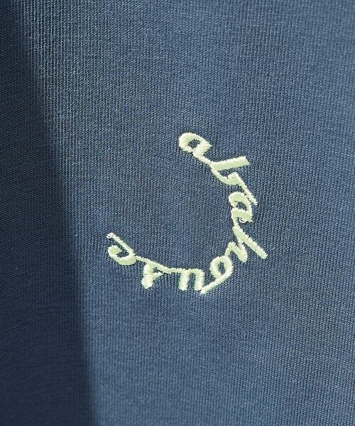 ABAHOUSE / アバハウス Tシャツ | サークルロゴ ワンポイント 刺繍Tシャツ【予約】 | 詳細15