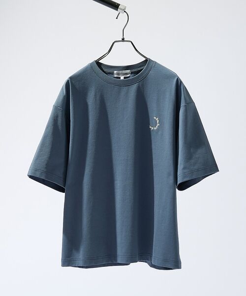 ABAHOUSE / アバハウス Tシャツ | サークルロゴ ワンポイント 刺繍Tシャツ【予約】 | 詳細16
