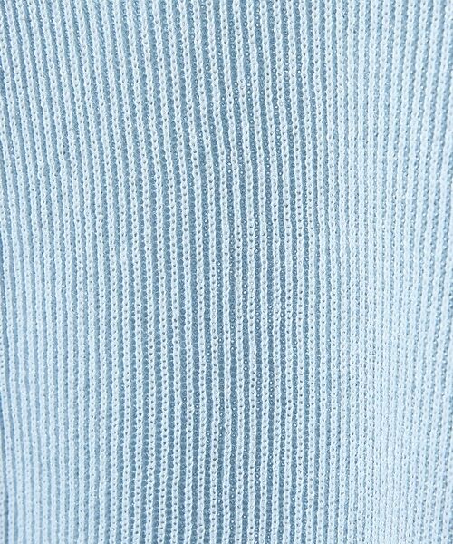 ABAHOUSE / アバハウス Tシャツ | ドライタッチ ヘンリーネック シアーニットTシャツ【予約】 | 詳細9