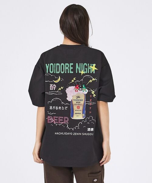 ABAHOUSE / アバハウス Tシャツ | 【YOIDORE/ヨイドレ 】刺繍MIX グラフィックプリント クルーネックTシ | 詳細25