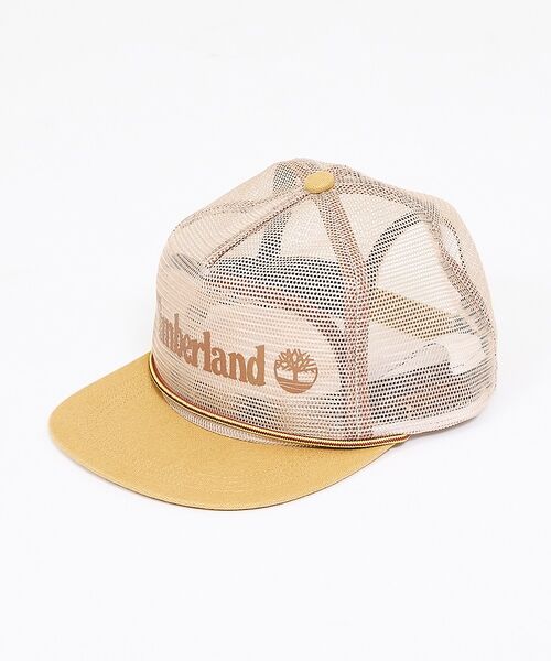 ABAHOUSE / アバハウス ハット | 【Timberland / ティンバーランド】Mesh Trucker Cap（ベージュ）