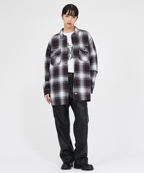 ABAHOUSE / アバハウス シャツ・ブラウス | 【Dickies / ディッキーズ】フランネルチェックシャツ / ユニセックス | 詳細1