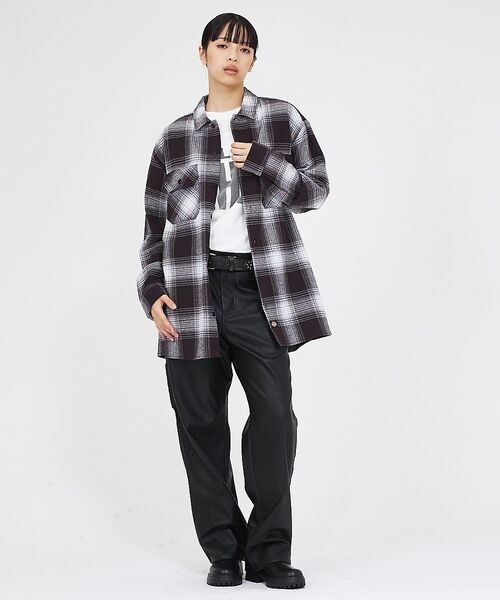 ABAHOUSE / アバハウス シャツ・ブラウス | 【Dickies / ディッキーズ】フランネルチェックシャツ / ユニセックス | 詳細2