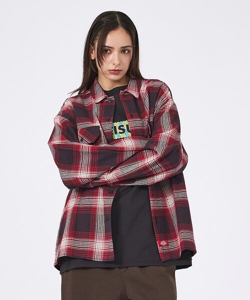 ABAHOUSE / アバハウス シャツ・ブラウス | 【Dickies / ディッキーズ】フランネルチェックシャツ / ユニセックス | 詳細20
