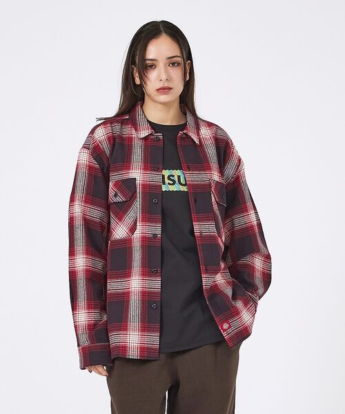 ABAHOUSE / アバハウス シャツ・ブラウス | 【Dickies / ディッキーズ】フランネルチェックシャツ / ユニセックス | 詳細21