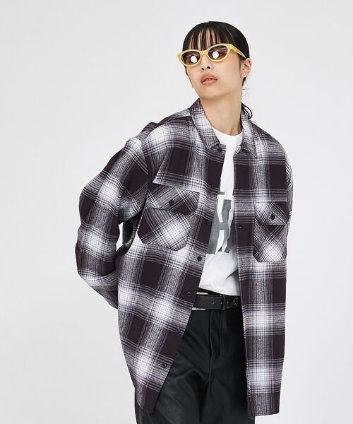 ABAHOUSE / アバハウス シャツ・ブラウス | 【Dickies / ディッキーズ】フランネルチェックシャツ / ユニセックス | 詳細7