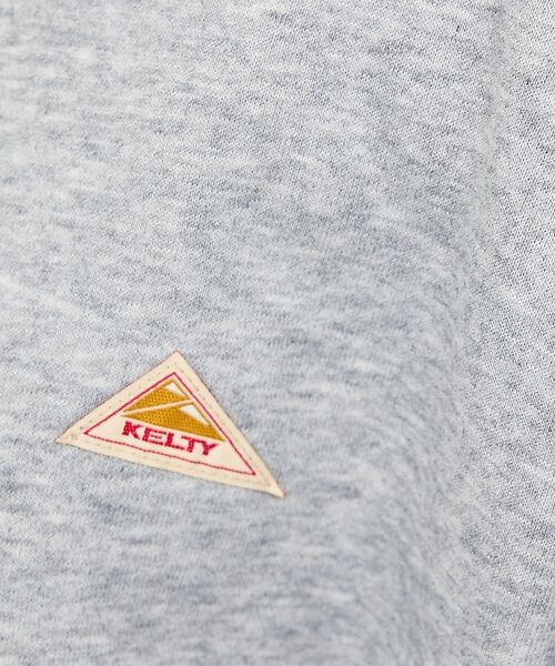 ABAHOUSE / アバハウス スウェット | 【KELTY / ケルティ】フロッキーバックロゴプリントスウェット/ ユニセック | 詳細1