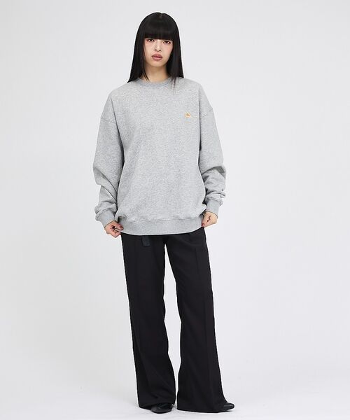 ABAHOUSE / アバハウス スウェット | 【KELTY / ケルティ】フロッキーバックロゴプリントスウェット/ ユニセック | 詳細4