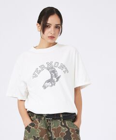 ABAHOUSE / アバハウス Tシャツ | 【REMI RELIEF / レミレリーフ】SP加工 / VERMONT ロゴT