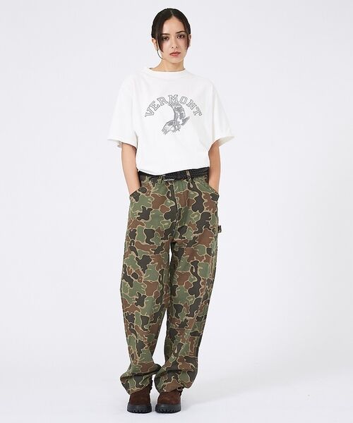 ABAHOUSE / アバハウス Tシャツ | 【REMI RELIEF / レミレリーフ】SP加工 / VERMONT ロゴT | 詳細13