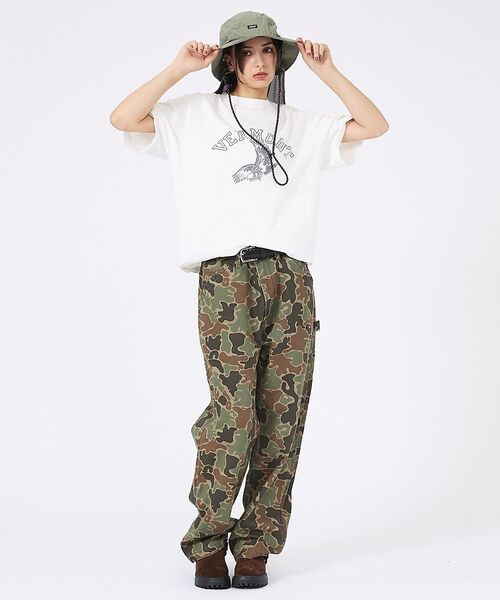 ABAHOUSE / アバハウス Tシャツ | 【REMI RELIEF / レミレリーフ】SP加工 / VERMONT ロゴT | 詳細15