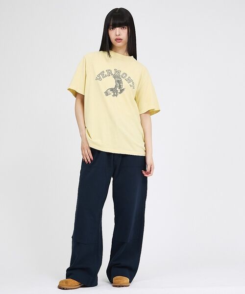 ABAHOUSE / アバハウス Tシャツ | 【REMI RELIEF / レミレリーフ】SP加工 / VERMONT ロゴT | 詳細23