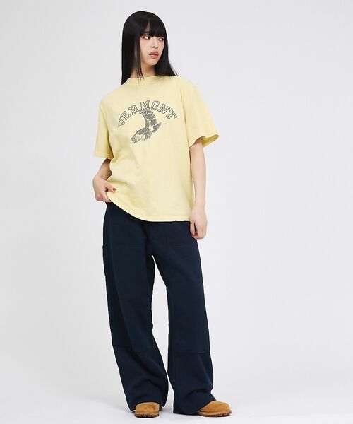 ABAHOUSE / アバハウス Tシャツ | 【REMI RELIEF / レミレリーフ】SP加工 / VERMONT ロゴT | 詳細24