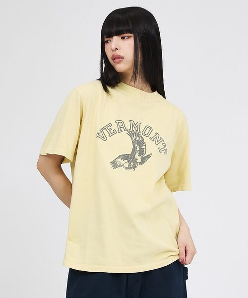 ABAHOUSE / アバハウス Tシャツ | 【REMI RELIEF / レミレリーフ】SP加工 / VERMONT ロゴT | 詳細25