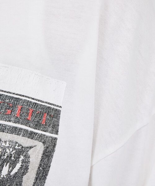 ABAHOUSE / アバハウス Tシャツ | 【REMI RELIEF / レミレリーフ】P加⼯20/天竺 AHARD CAT | 詳細4