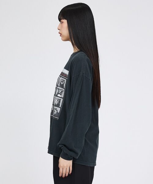 ABAHOUSE / アバハウス Tシャツ | 【REMI RELIEF / レミレリーフ】P加⼯20/天竺 AHARD CAT | 詳細9