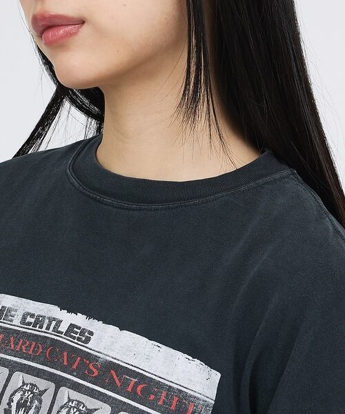 ABAHOUSE / アバハウス Tシャツ | 【REMI RELIEF / レミレリーフ】P加⼯20/天竺 AHARD CAT | 詳細11