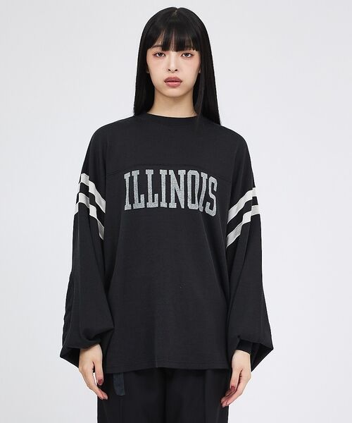 ABAHOUSE / アバハウス Tシャツ | 【REMI RELIEF / レミレリーフ】 IL LINOIS / 長袖Tシャ | 詳細12