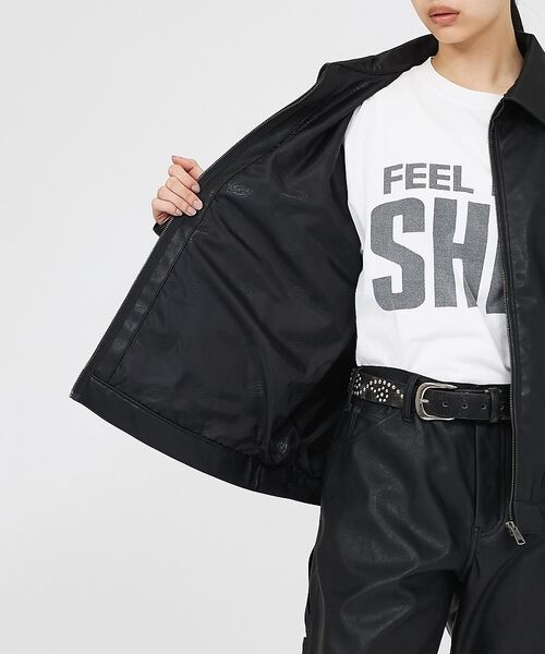 ABAHOUSE / アバハウス アウター | 【Dickies / ディッキーズ】フェイクレザー アイゼンハワージャケット / | 詳細10