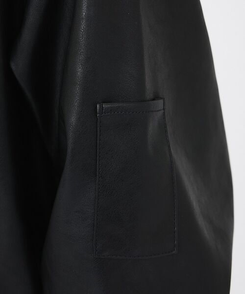 ABAHOUSE / アバハウス アウター | 【Dickies / ディッキーズ】フェイクレザー アイゼンハワージャケット / | 詳細13