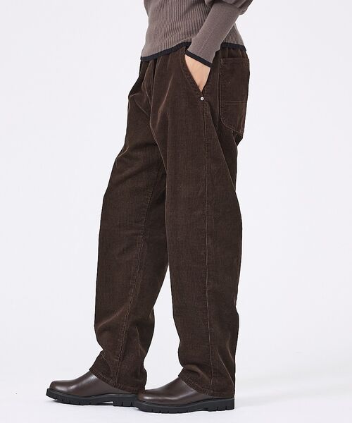ABAHOUSE / アバハウス パンツ | 【LEE / リー】FREE EASY コーデュロイ イージーパンツ / LM5（ダークブラウン）