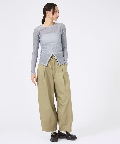 ABAHOUSE / アバハウス パンツ | 【Dickies / ディッキーズ】ツイル カーブパンツ / DB2039TWI | 詳細1