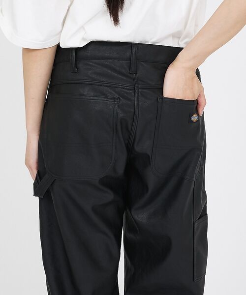 ABAHOUSE / アバハウス パンツ | 【Dickies / ディッキーズ】フェイクレザーペインターパンツ / DB20 | 詳細12